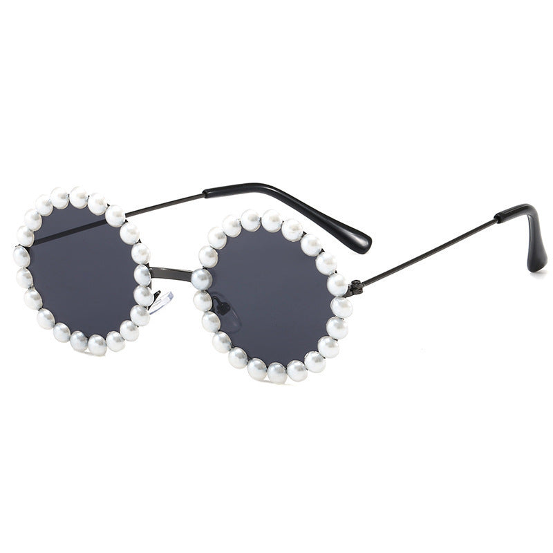 Wholesale PC Sticky Pearl Kids Sunglasses